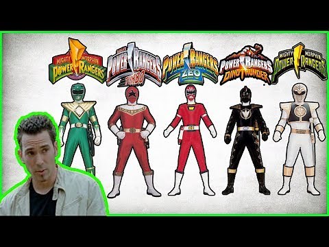 ALL TOMMY OLIVER POWER RANGER FORMS - MIGHTY MORPHIN to 2017 FILM(Green Ranger,White Rnager etc/y)