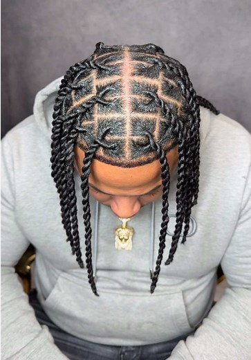 Starter Locs with Extensions: Men’s Hair Transformation