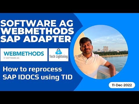 How to Reprocess SAP IDocs using TID from SoftwareAG webMethods | Reprocess IDocs | webMethods