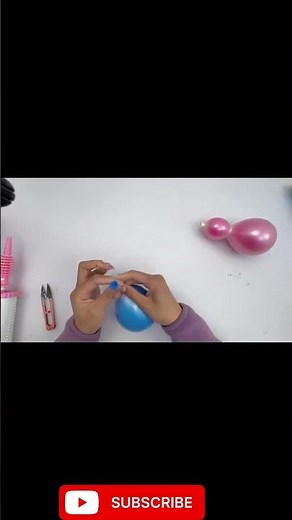 Balloon Gender Reveal Idea | Easy DIY Balloon Hack #shorts #diy #balloonart #balloon