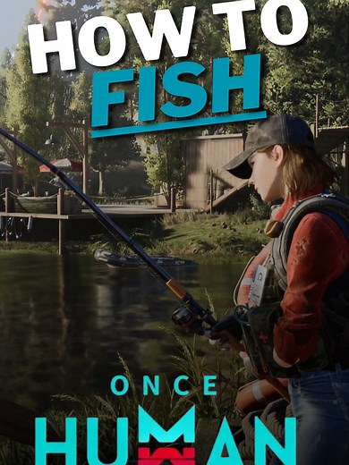 How To Fish In Once Human! Quick Guide #oncehumangame #oncehuman #survivalgame