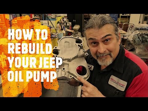 How to rebuild your Jeep (Or AMC) oil pump.