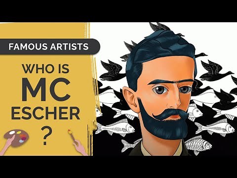 The "Impossible" Surrealist MC ESCHER: Artist Bio + Speedpaint