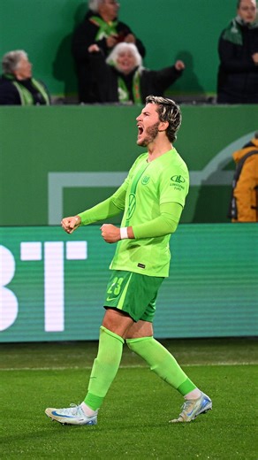 Jonas Wind clinched Wolfsburg’s place in the Round of 16 with his extra-time winner 💪 #DFB #GermanFootball #GermanCup #DFBPokal 📹 DFB | Germany Football Team