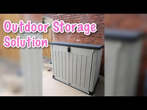 Assembling Our Keter Store-It-Out Pro Vlog | KC Mum Life