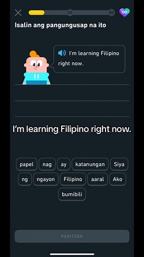 Learning Tagalog with Duolingo