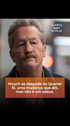 One Chicago Brasil on Instagram: "🚨 ATENÇÃO: SPOILER DE CHICAGO FIRE 🚨 ⚠️ O episódio ainda não foi exibido no Brasil. Leia por sua conta e risco. Depois de anos fazendo parte da alma do Quartel 51, Mouch vive um dos momentos mais emocionantes de Chicago Fire. No episódio 14x09, a série entrega uma despedida silenciosa, dolorosa e carregada de significado para um personagem que sempre esteve ali, muitas vezes longe dos holofotes, mas nunca sem importância. Após a ameaça de cortes no CFD (Depart