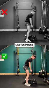 1K views | DEVIL’S PRESS correct execution ✅ Stop making these mistakes!  Here’s the WRONG ❌ vs. RIGHT ✅ way to do the Devil’s Press for maximum power and efficiency. Fix your form and level up your workouts!  | Fighting Fit | Facebook
