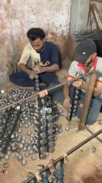 Padlock Making in India #shorts #manufacturing