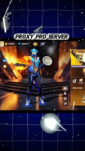 Latest VIP proxy Server 🤯🔥 #freefire #freefiremax