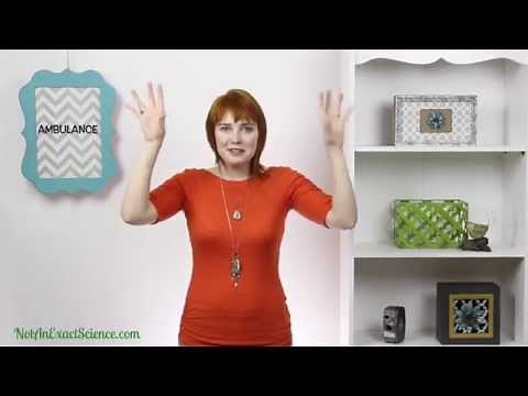 Ambulance in Baby Sign Language, ASL