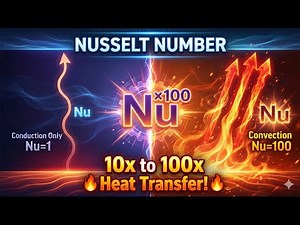 Nusselt Number Explained | Convection vs Conduction Made Simple