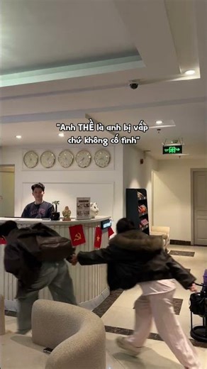 anh bị vấp thui #keypadhotel