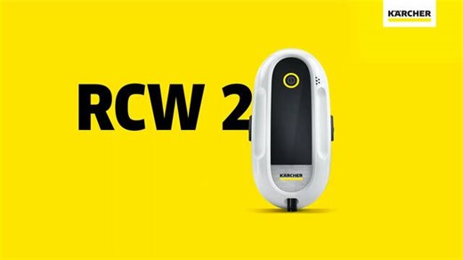 How to use the window cleaning robot RCW 2