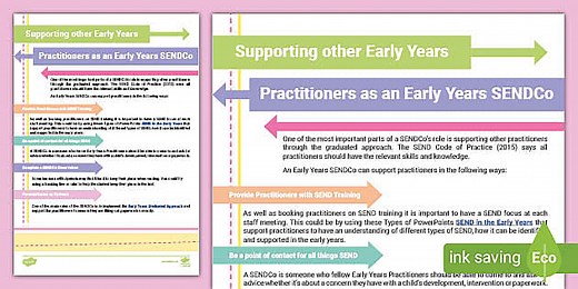 Supporting Other Early Years Practitioners as an Early Years SENDCo
