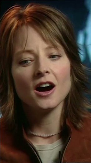 Jodie Foster on THE SILENCE OF THE LAMBS.