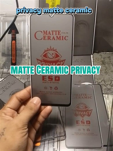 Matte Ceramic Privacy Screen Protector