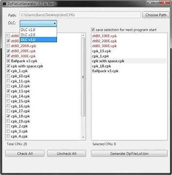 Dp File List Generator 1.5 [Descargar] [MF] [1 Link]