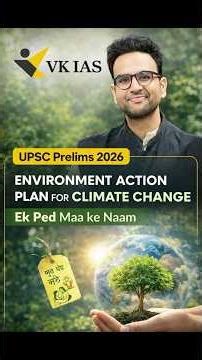 **Strategy for Environment Questions:** National Action Plan on Climate C0hange Current Affairs