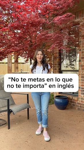 96K views · 2.6K reactions | “No te metas” #Ingles #englishteacher #englishlanguage #englishclass #englishvocabulary #inglesbasico #inglesonline #GRATIS #latinos #florida #miami #losangeles #colombia #puertorico | Janeth with a Y | Facebook