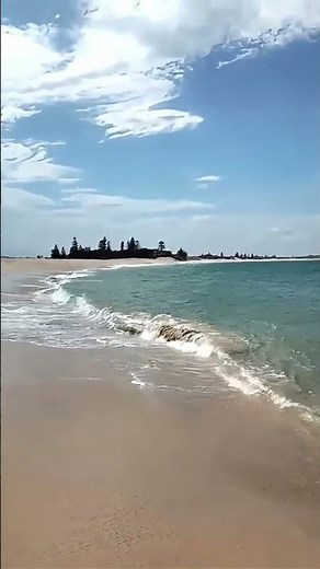 Beautiful Beach view! #beach #waves
