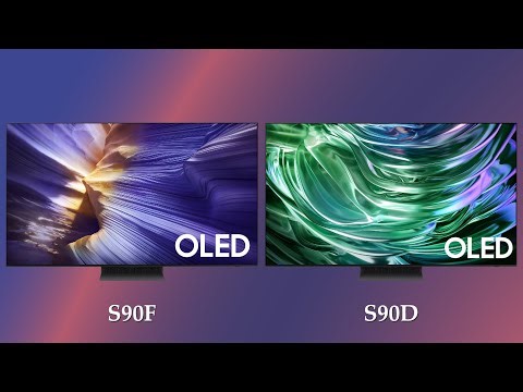 Samsung OLED S90F vs S90D - Many NEW Things!!