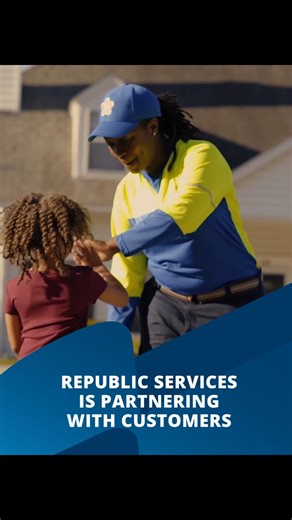 7.2K views · 28 reactions | Republic Services partners with customers for a more sustainable world. #SustainabilityinAction #RepublicServices | Republic Services | Facebook