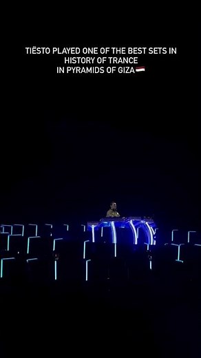 EDM History Made: Tiësto at the Pyramids of Giza 🌍🔥