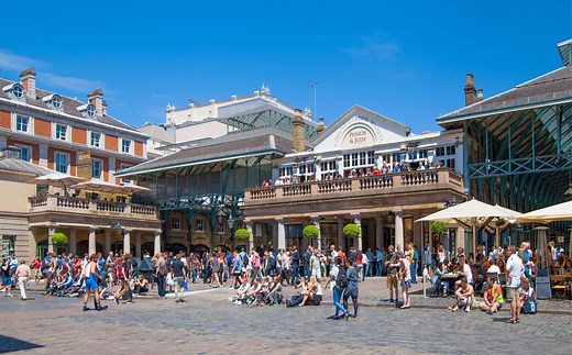 The history of Covent Garden: 500 years of the world's most famous market