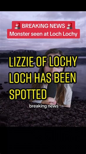🚨 BREAKING NEWS 🚨 the monster know as Lizzie in Loch Lochy, Scotland has been spotted. The tourist saw the long body or neck of the monster moving in and under the water on the evening of the 24th of July. Unaware that there was a monster who lives in Loch Lochy they reached out to the Loch Ness Monster Fan Club with their sighting. #lochnessmonster #cryptids #unexplainedphenomenon #mysteries #cryptozoology #monsterscaughtoncamera #nessie #lizzieoflochlochy #lochlochyscotland #scotland #breaki