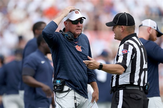 "Give Auburn the win... Shameful": CFB fans revolt after SEC admits referring error over botched TD call during Tigers' loss to Oklahoma