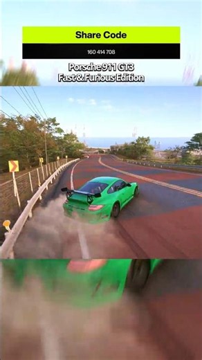AMAZING Porsche 911 GT3 F&F Edition Drift Build in FH6!💨🤯 #forzahorizon6 #jdm #drifting