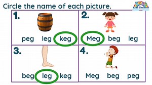 CVC WORDS "e" Fun Activity for Kids Watch more educational videos in "Ken's Kids Channel" https://youtube.com/@kenskidschannel5521 Some topics featured in our videos: 🌈 READING PHONICS FOR KIDS 🌈 ALPHABET LETTERS AND SOUNDS 🌈 TWO-LETTER BLENDS 🌈 CVC WORDS "Three-Letter Words" 🌈 SIGHT WORDS 🌈 COUNTING NUMBERS 🌈 COLORS AND SHAPES 🌈 PLAY AND LEARN WITH TOYS #educationalvideosforkids #sightwords #readingisfun #readingforkindergarten #reading #sightwordskindergarten #abakada #FilipinoPagbasa 