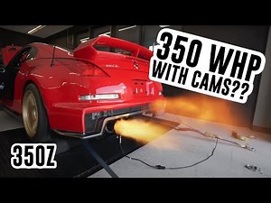 This 350Z NISMO made 350WHP with Cams!