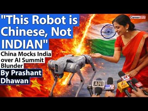 China Mocks India over Al Summit Blunder | What is Galgotias University Controversy??