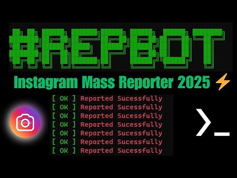 Blitz How to Mass Report Instagram Accounts with Blitz 2025 | Working Bot Tutorial