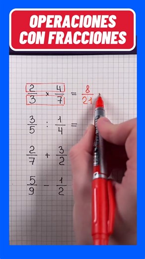 15K views · 175 reactions | Aprende a resolver operaciones con fracciones | Matematicas - Aprender es Avanzar | Facebook