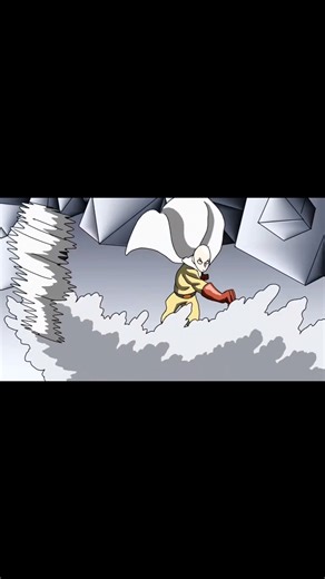 SAITAMA VS FLASHY FLASH FAN Animation #anime #short #saitama #flashy