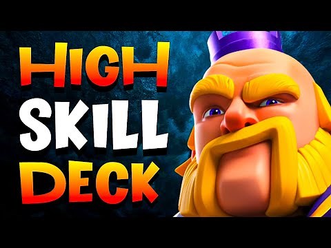 The HIGHEST Skill Royal Giant Deck in Clash Royale