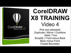 CorelDRAW X8 Tutorial Part 4