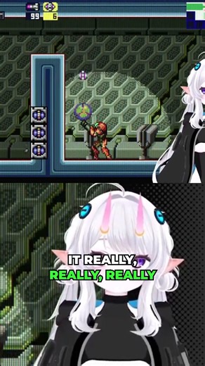Metroid is a Horror Game #vtuber #clip #kurohayami