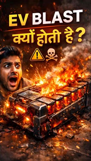 EV BLAST क्यों होती है ? #electricvehicle #olascooter #electricscooterunder50000