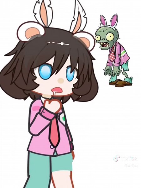 Plants Vs Zombie Gacha #meosimmy #simmy #rin #drijnk #trucdao #truongthitrucdao #gacha #gachaclub