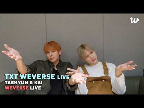 [MULTI SUB] TXT WEVERSE LIVE (2026.03.24) | TAEHYUN & KAI LIVE