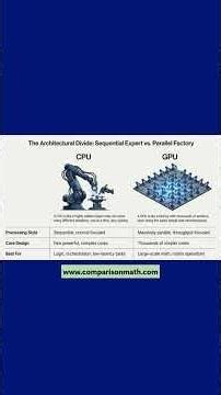 CPU vs GPU - What's the difference?