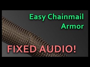 Easy Chainmail in Blender (fixed audio)