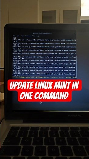Update Linux Mint in ONE Command (Super Fast!)