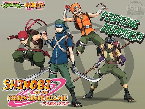 FIGHTING DREAMERS reimagined - Leadius' Naruto x TMNT version