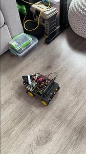 First Drive of Raspberry Pi 4WD Robot!
