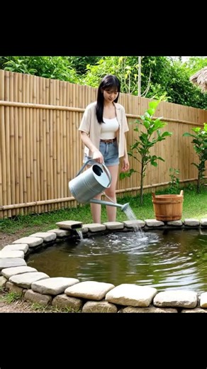 Building a Small Koi Pond by Hand